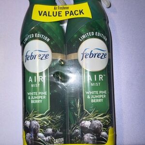 Limited Edition White Pine and Juniper Berry Febreze Twin Pack!